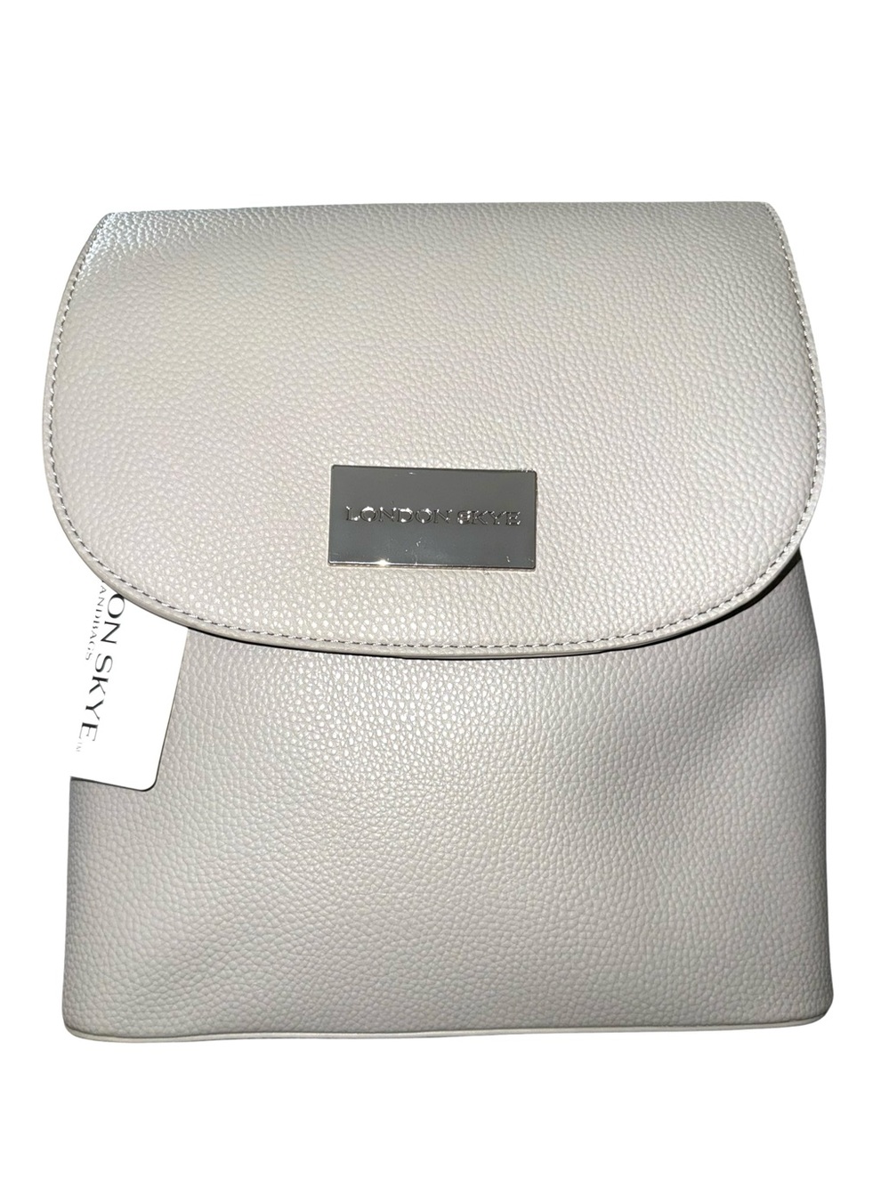 London Skye Pebbled Vegan Leather Backpack - NWT